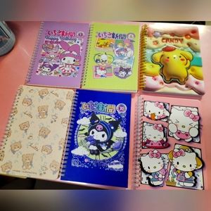 Sanrio notebooks